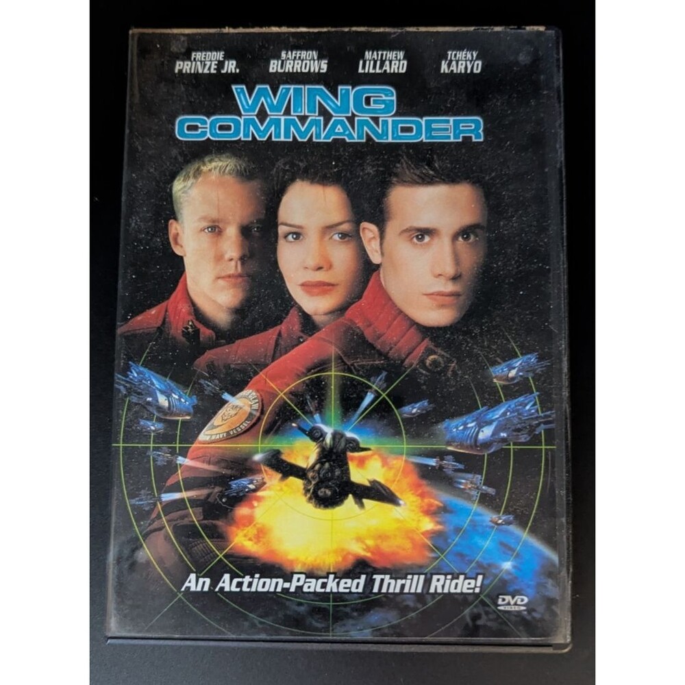 Wing Commander DVD 1999 Region 1 Complete with Insert Freddie Prinze Jr. Sci-Fi